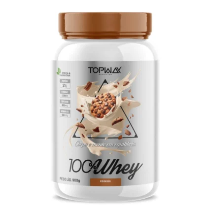 Whey Protein Topway 100% Concentrado Cookies 900g