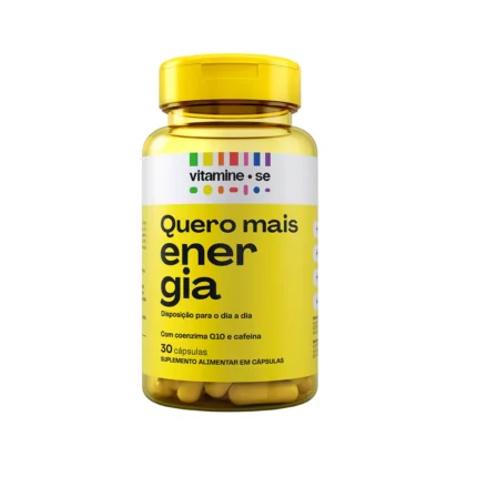 Polivitamínico Vitamine-se Quero Mais Energia 30 cápsulas