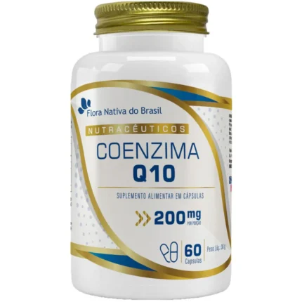 Coenzima Q10 200mg 60 cápsulas Flora Nativa