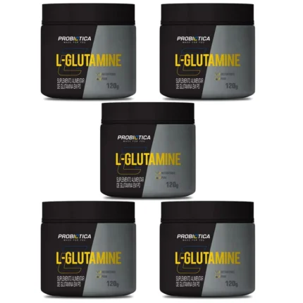 Kit 5X L-Glutamine - 120G - Probiótica